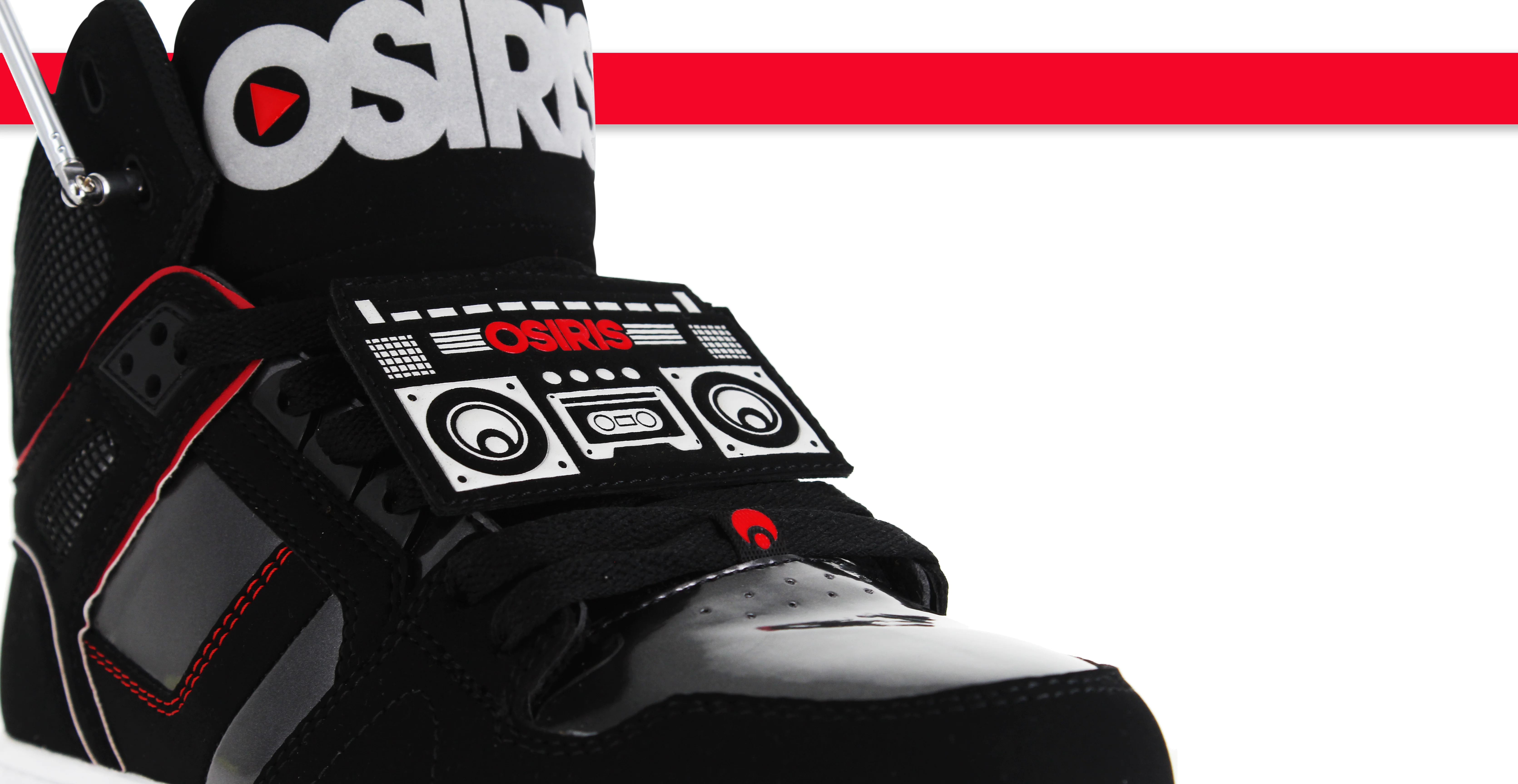 NYC 83 Clk Black/Red/Boombox - Image 6
